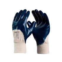 Luva Malha Algodão Revestimento Nitrílico Lightflex 3/4 TAM 10/XG Azul/Branca CA 14957 DA25500E/XG Danny