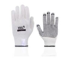 Luva Malha Cotton Resistente Pigmentada Branca CA: 30521 EPI - VOLK