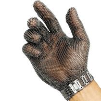 Luva Malha de Aço 5 Dedos Branca Leal CA 12203