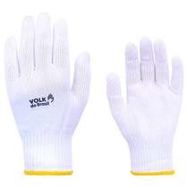 Luva Malha Helanca Fit Volk Simples Branca Com 12 Pcs - Kit C/12 Peca(S) Luva Malha Helanca Fit Volk Simples Branca Com 12 Pcs - Kit C/12 Peca(S)