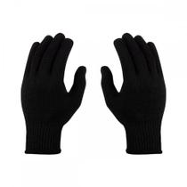 Luva Malha Imbat Preta . / Kit C/ 12 PR Luva Malha Imbat Preta . / Kit C/ 12 PR