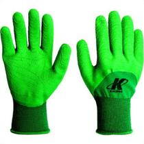 Luva Malha Kalipso Verde Confortato Emborrachada M Par - Kit C/12 Luva Malha Kalipso Verde Confortato Emborrachada M Par - Kit C/12