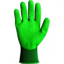 Luva Malha Kalipso Verde Confortato Emborrachada M Par - Kit C/12 Luva Malha Kalipso Verde Confortato Emborrachada M Par - Kit C/12