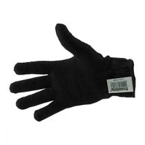Luva Malha Lisa Preta . / Kit C/ 10 PR