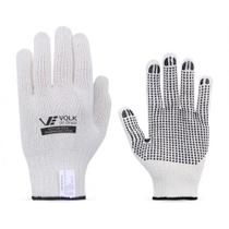 Luva Malha Natural Pigmentada - COTTON - Branca - Tamanho Único - CA: 30521- VOLK