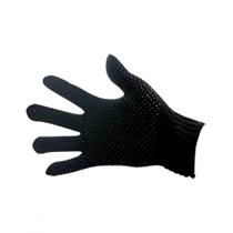Luva Malha Pigmentada Preta . / Kit C/ 10 PR