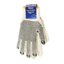 Luva malha pigmentada western - branca