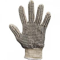 Luva Malha Trico Acrilon Pigmentada Branca Cartela - Kit C/10 Pecas Luva Malha Trico Acrilon Pigmentada Branca Cartela - Kit C/10 Pecas