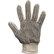 Luva Malha Trico Acrilon Pigmentada Branca Com 10 Pares - Kit C/10 Pares Luva Malha Trico Acrilon Pigmentada Branca Com 10 Pares - Kit C/10 Pares
