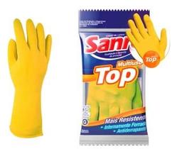 Luva Mão Latex Top Tamanho XG Sanro