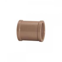 Luva Marrom Amanco Liso/Liso 60Mm 11747 - Kit C/10