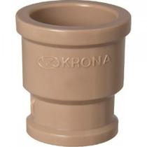 Luva Marrom Krona Liso Liso Reducao 75Mm X60Mm 588 - Kit C/8