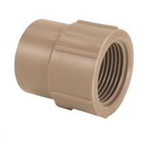 Luva Marrom Krona Liso Rosca Reducao 25Mm X1/2'' 489 - Kit C/50