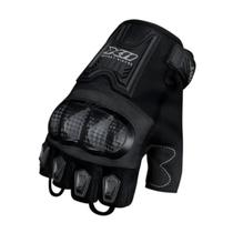 Luva Masculina Blackout 2 Meio Dedo Motociclista X11 Gg