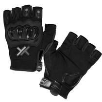 Luva Mattos Racing Rally Short Meio Dedo Preta