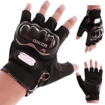 Luva Meio Dedo Pro Biker Anti-Derrapante Com Proteção Para Ciclismo e Esportes em Geral - XM51460