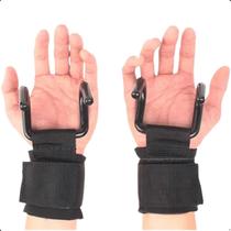 Luva Metal Treino Straps Gancho Musculação Exercício Funcional Funcional Straps Metal - X-matte