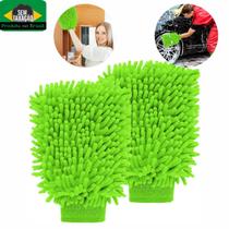 Luva Microfibra Automotiva Para Lavagem Carro Moto Bike Luva Microfibra Automotiva Para Lavagem Carro Moto Bike