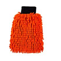 Luva microfibra tentáculos para lavagemde carros não solta fiapos não risca a pintura 105gsm evox automotive