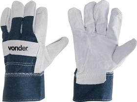 Luva mista 7cm palma raspa dorso jeans ca29890 - Vonder Luva mista 7cm palma raspa dorso jeans ca29890 - Vonder