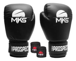 Luva Mks Boxe Prospect - Preto - Mks Combate