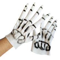 Luva monstro caveira esqueleto Halloween COSPLAY 1 par