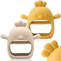 Luva Mordedor de Silicone para Bebê ChooKaChoo Kit com 2, Livre de BPA Luva Mordedor de Silicone para Bebê ChooKaChoo Kit com 2, Livre de BPA