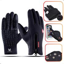 Luva Moto Bike Impermeavel Motoqueiro Termica Touch Ciclismo Tamanho:Modelo 1 - XG