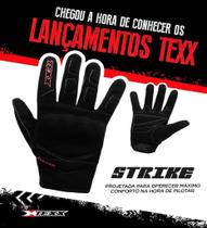 Luva Moto Motociclista Texx New Strike Nylon Tática