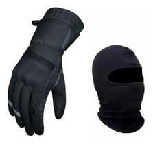 Luva Moto X11 Dry Tech 100% Impermeável + Balaclava Luva Moto X11 Dry Tech 100% Impermeável + Balaclava