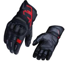 Luva Moto X11 Impact 3 Cano Curto Touch Impermeável Preta