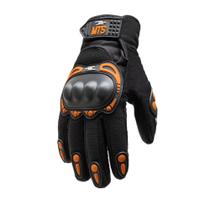 Luva Motociclista com Proteção Laranja