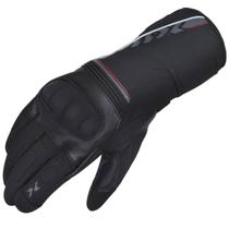 Luva motociclista DRY Supertech impermeável X11 preto