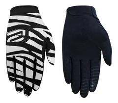 Luva Motocross Asw Signatures Zebra