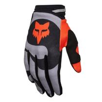 Luva Motocross Fox 180 Emotion Cinza Cross Trilha Off Road