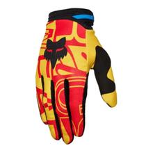 Luva Motocross Fox 180 Race Spec Amarelo Trilha Off Road
