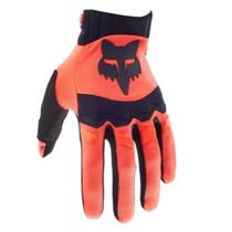 Luva Motocross Fox Dirtpaw Laranja Cross Trilha Off Road