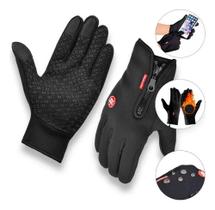 Luva Motoqueiro Impermeável Térmica Touch Screen Moto Frio