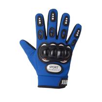 Luva Motoqueiro Motoboy Sport Motocross Azul com Dedo Luva Motoqueiro Motoboy Sport Motocross Azul com Dedo