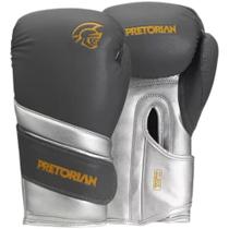Luva Muay Thai Boxe Kickboxing Elite Chumbo/Amarelo Pretorian