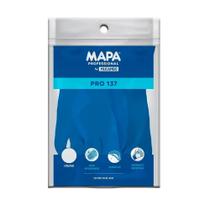 Luva Mucambo 137 Antiderrapante Azul Tamanho M - Embalagem com 10 Pares Luva Mucambo 137 Antiderrapante Azul Tamanho M - Embalagem com 10 Pares