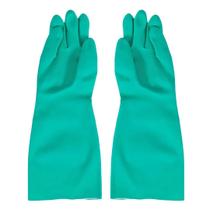 Luva Mucambo 470 nitrílica sem forro A-10 verde PA47050