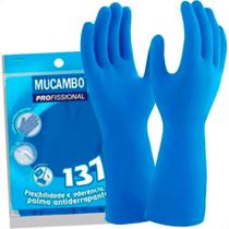 Luva Mucambo Lisa Azul Xg Luva Mucambo Lisa Azul Xg