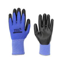 Luva Multitato Nitrílica Wave Smart Azul Volk