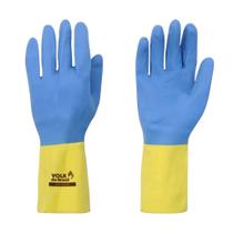 Luva Multiuso Latex Neoprene Bicolor Slim Volk Do Brasil