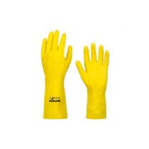 Luva Multiuso Látex Standard 9 (G) Volk Brasil Flexível Antiderrapante Conforto Algodão Flocado