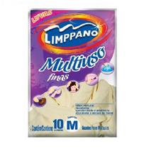 Luva Multiuso Limppano Fina M Embalagem 10 Un