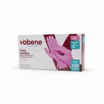 Luva Nitrilica 100un/cx Proteção Industrial Rosa P M G Procedimento Manicure Clínica Luva Nitrilica 100un/cx Proteção Industrial Rosa P M G Procedimento Manicure Clínica