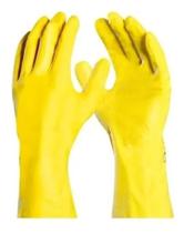 Luva Nitrílica Amarela Altamente Resistente - Nitrimax - Tamanho M
