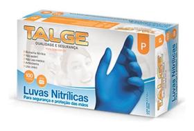 Luva Nitrilica Antiderrapante Talge Sem Pó 10X100 Um Cor u
